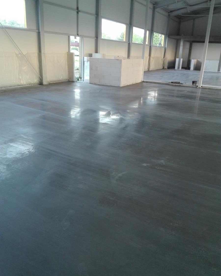 Żory - beton przemysłowy 500 m²